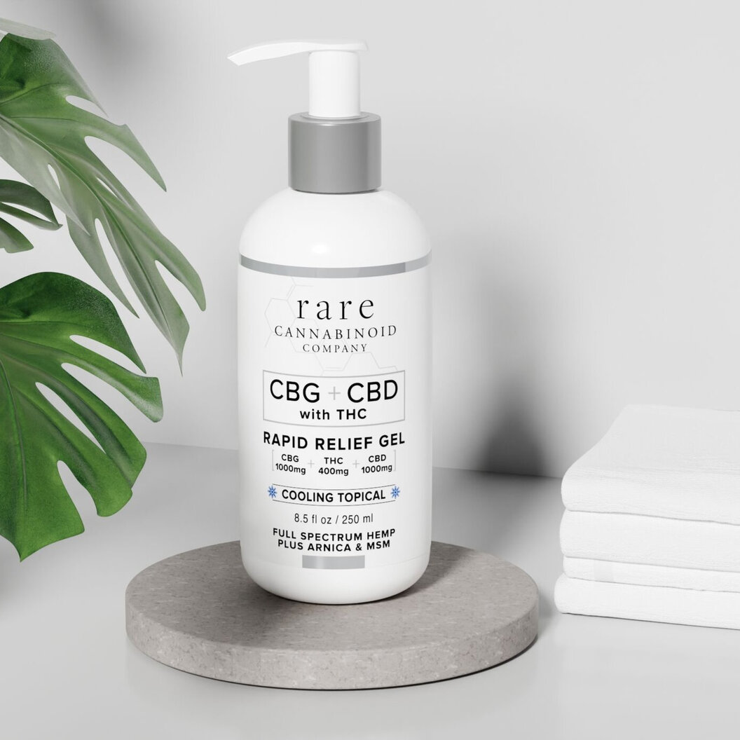 CBG + CBD + THC Rapid Relief Gel