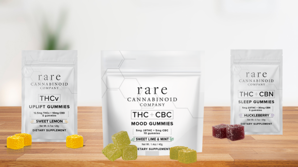 THCV gummies, THC + CBC Mood Gummies and THC + CBN Sleep Gummies are a few of the starter packets that you can receive for free using your Rare Rewards points.